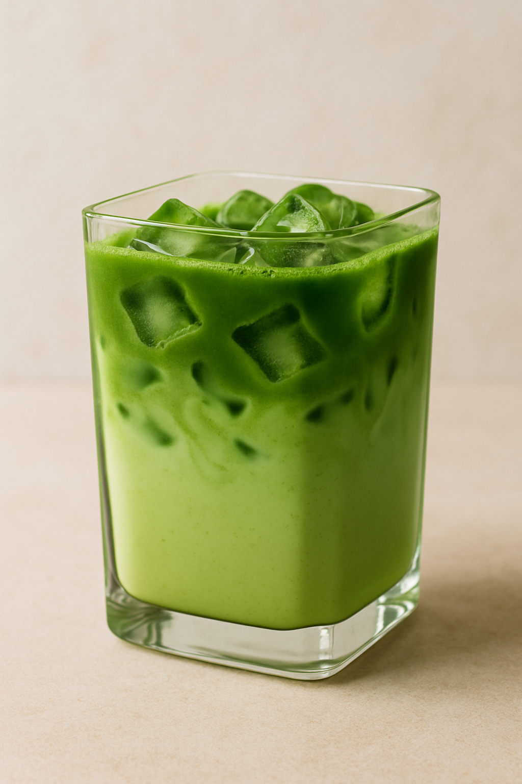 Square Matcha Glass