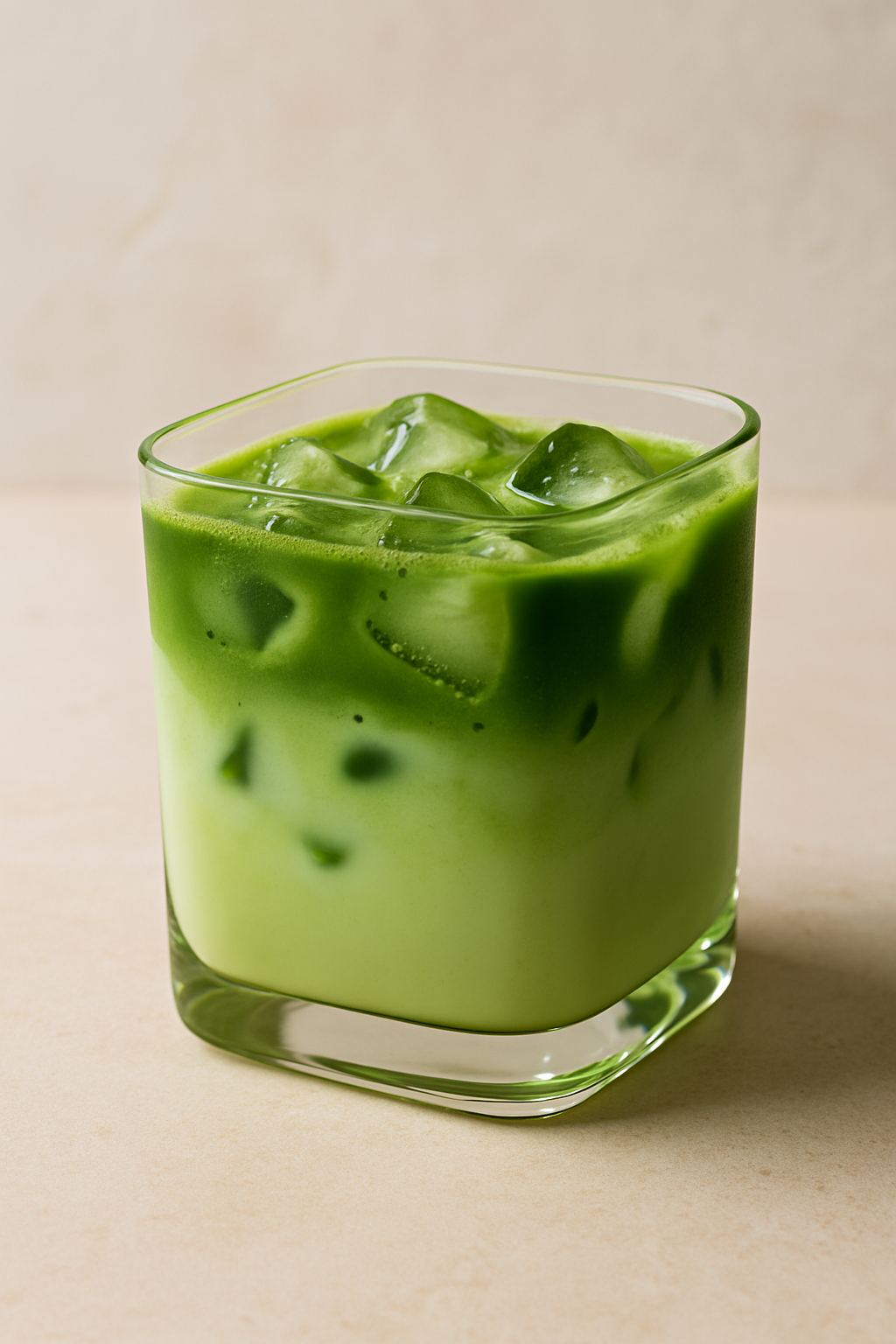 Square Matcha Glass