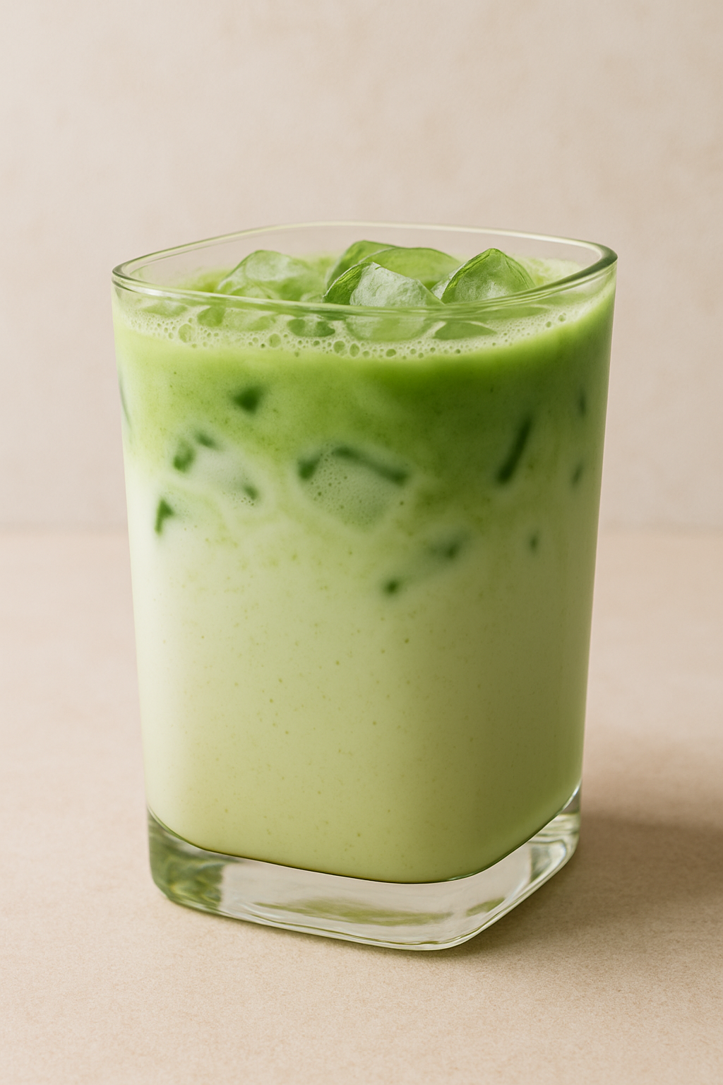 Square Matcha Glass